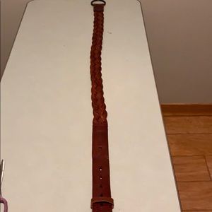 Aerie rope leather belt